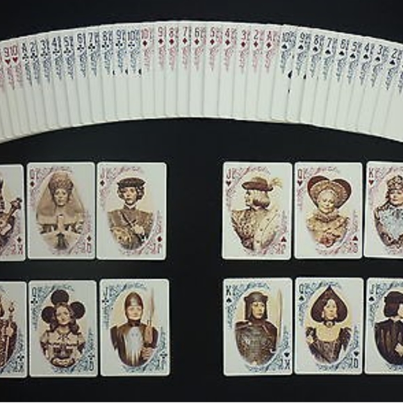 RARE 1985 NEW VIRGINIA SLIMS PLAYING CARD DECK BY USPC ALL FEMALE COURT CARDS.** - Picture 12 of 12